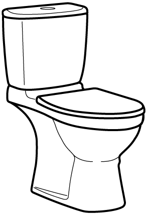 Aufputz WC-Service